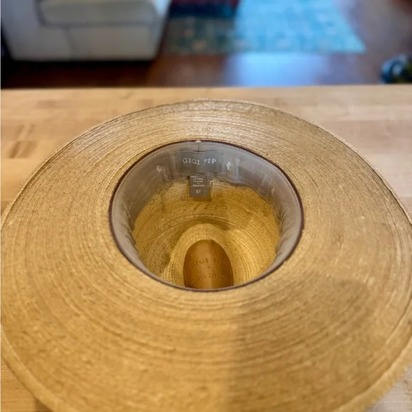 GIGI PIP Tan Wide-Brim Hat - Picture 5 of 9